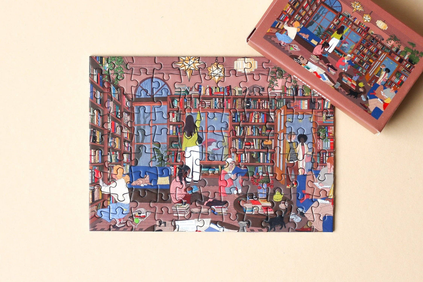 Book Nook | Mini puzzle | 99 stukjes