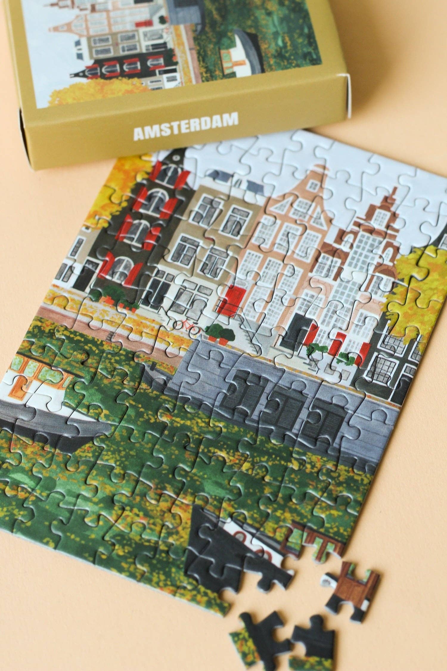 Amsterdam | Mini puzzle | 99 stukjes