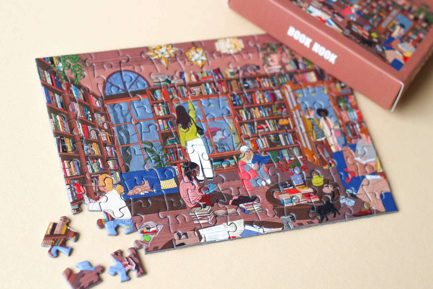 Book Nook | Mini puzzle | 99 stukjes