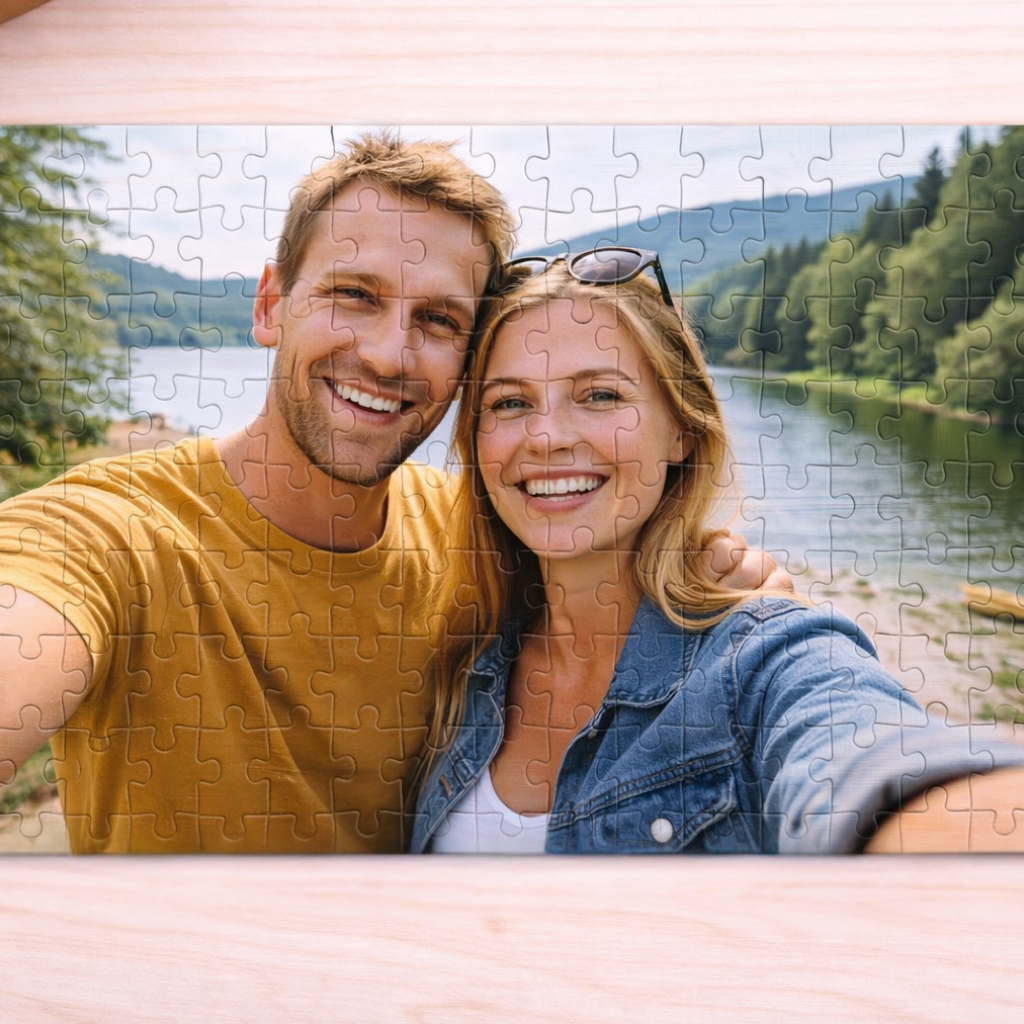 ONTWERP JE EIGEN PUZZEL | 120 of 252 stukjes | Mini puzzle | Upload je eigen afbeelding/foto