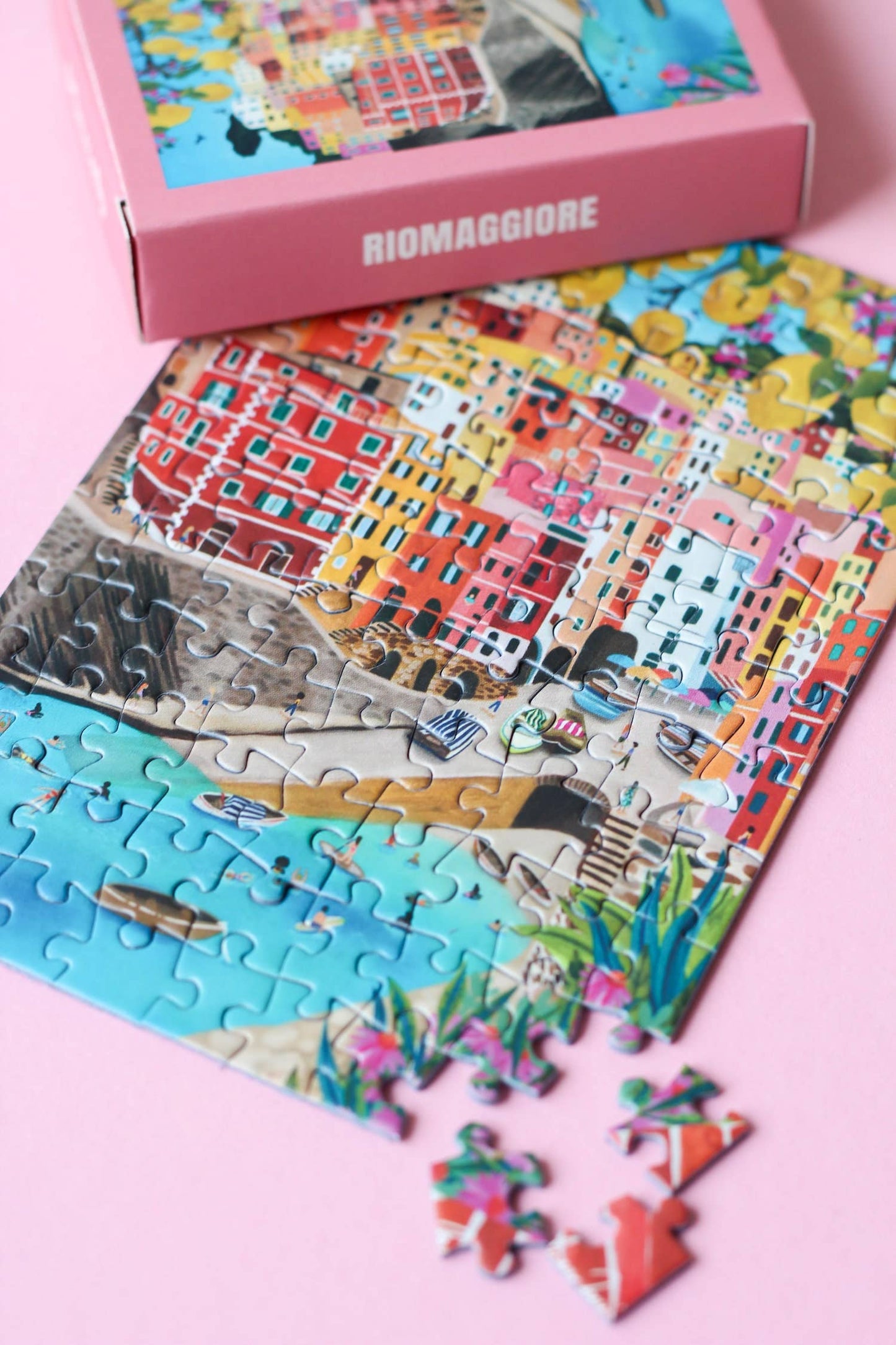 Riomaggiore | Mini puzzle | 99 stukjes