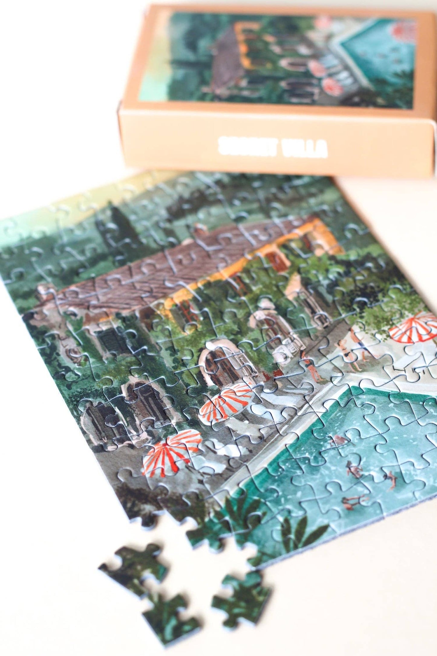 Italiaanse Villa | Mini puzzle | 99 stukjes