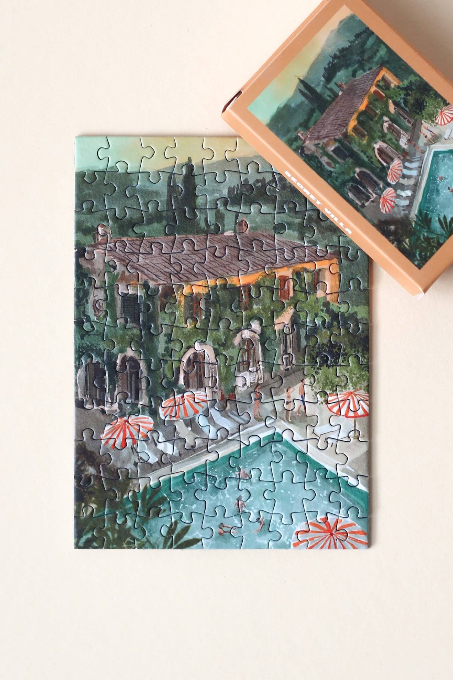 Italiaanse Villa | Mini puzzle | 99 stukjes